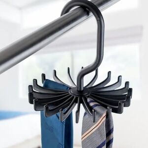 Black Tie and Belt Organizer